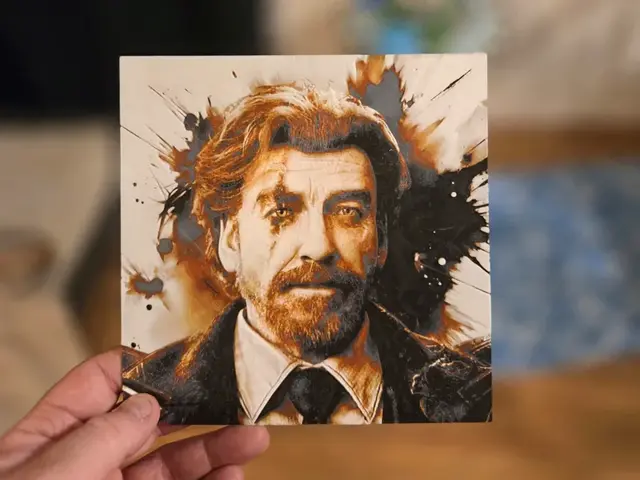HueForge model: Graffiti Renoir Hueforge by 3Ree Printing