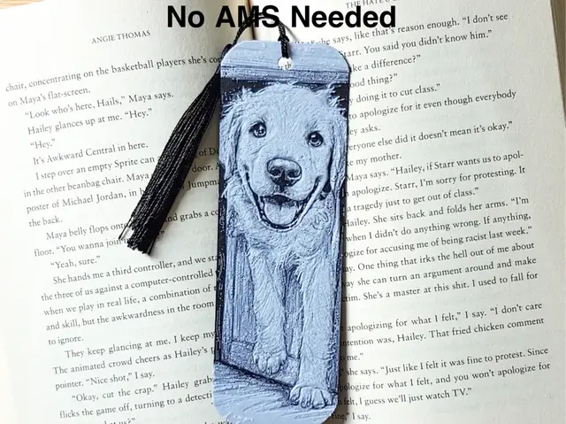 HueForge model: Bookmark, Best Friend! Dog, Puppy, Hueforge by Dame Jo