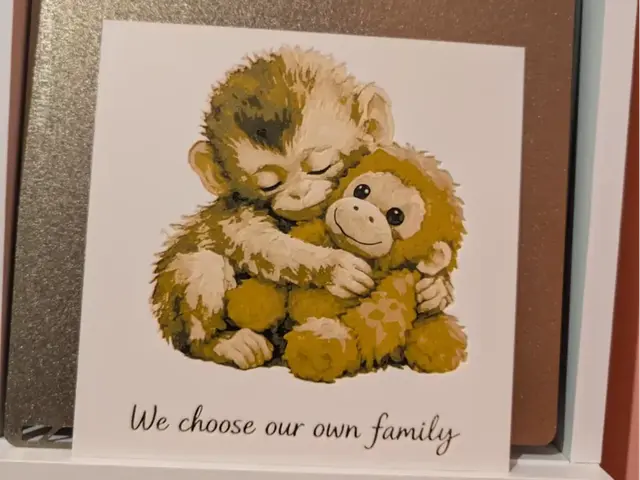 HueForge model: We choose our family - Punch the monkey - Hueforge by 3dGlow