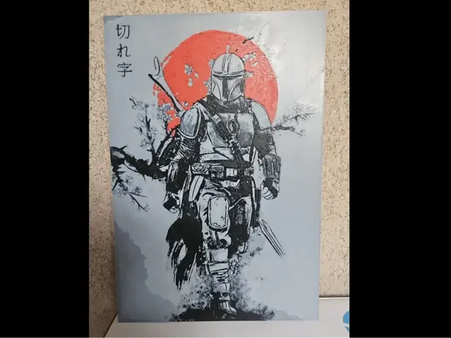 HueForge model: Star Wars Mandalorian Chinese - Hueforge by HueFoundry