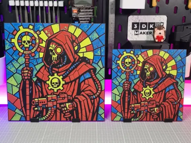 Adeptus Mechanicus - Hueforge - 4 Colors