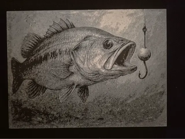 HueForge model: Large mouth Bass Hueforge by Buntsta