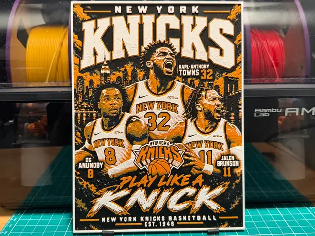 Knicks Players Poster