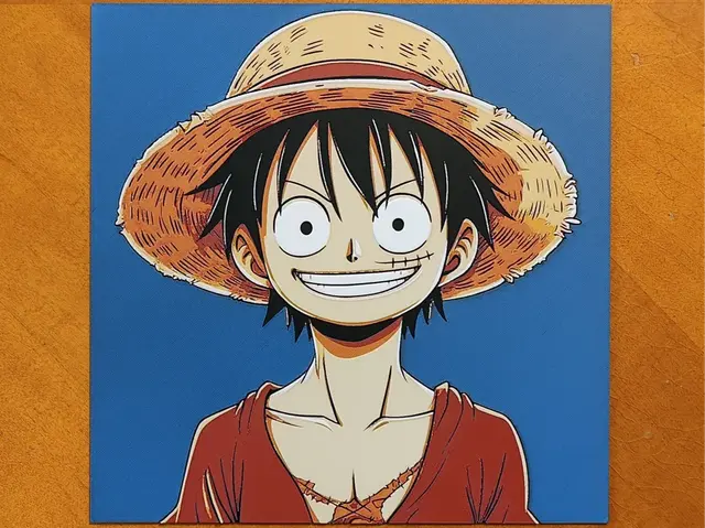 HueForge model: Monkey D. Luffy - One Piece - Hueforge by Sarge
