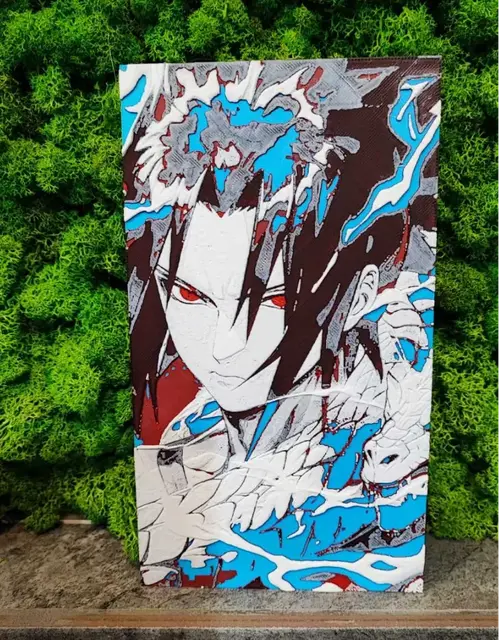 HueForge model: Sasuke by Garuda3D