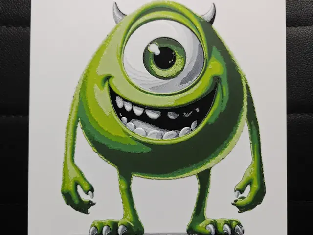 HueForge model: Mike Wazowski Monsters & Co by TheHueforgeLady