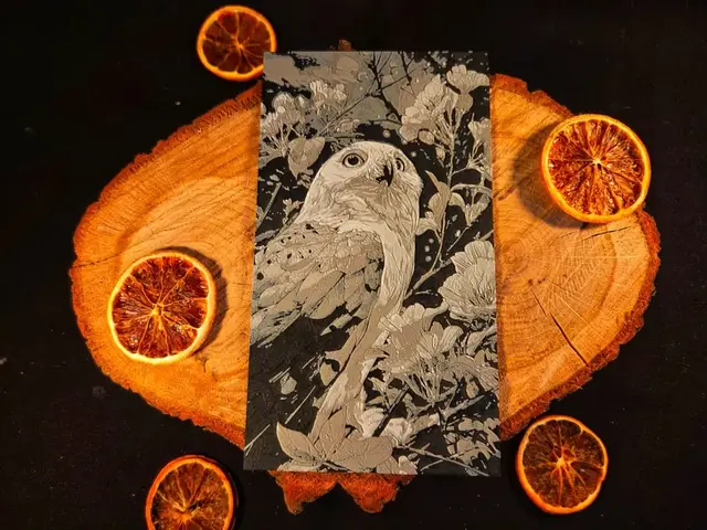 HueForge model: Owl photo 112x200 by EternalDesigns3D