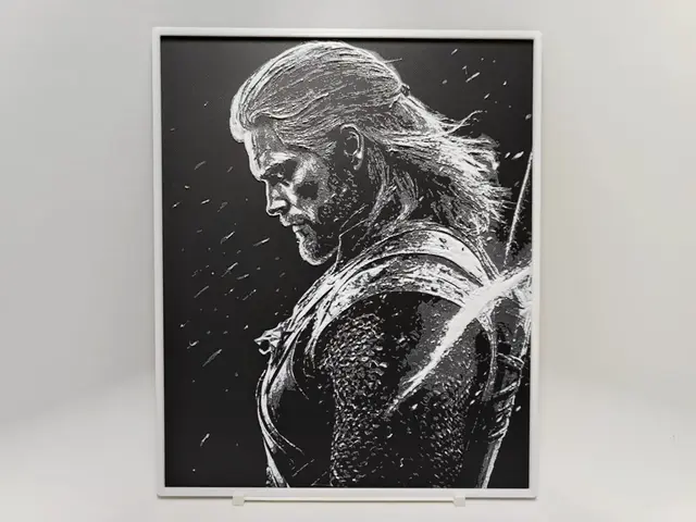 HueForge model: Geralt - Hueforge by BeaN