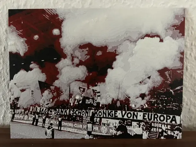 HueForge model: Eintracht Frankfurt Hueforge - Kings of Europe by Reeftank&more