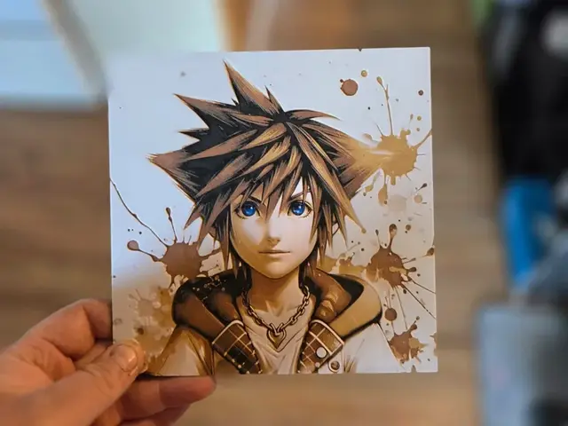 HueForge model: Graffiti Sora Hueforge by 3Ree Printing