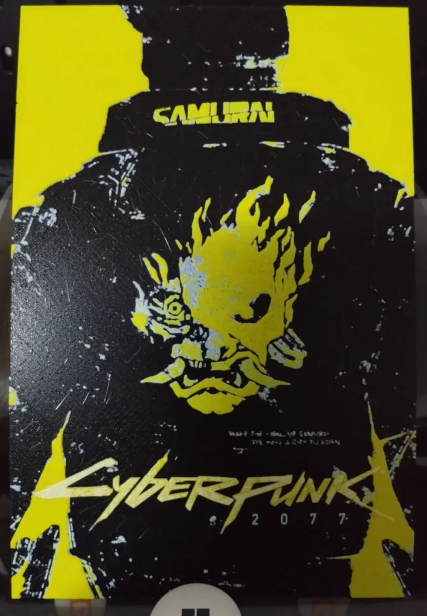 Cyberpunk 2077 Samurai (HueForge) by Asgar3D HueForge model: Cyberpunk 2077 Samurai (HueForge) by Asgar3D