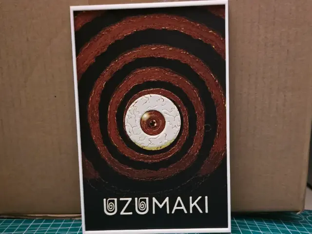 HueForge model: Uzumaki Anime Poster - Hueforge Art by Lumpy3D