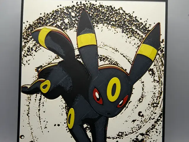 HueForge model: Pokemon Hueforge - Umbreon by MonkeyForge 3D