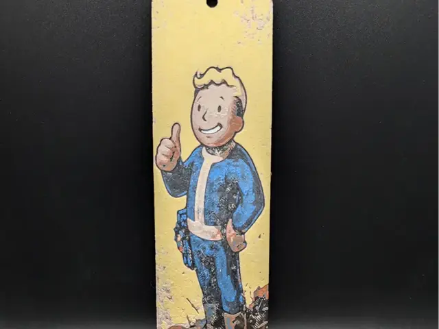 HueForge model: Fallout Bookmark by the_bearded_jedi
