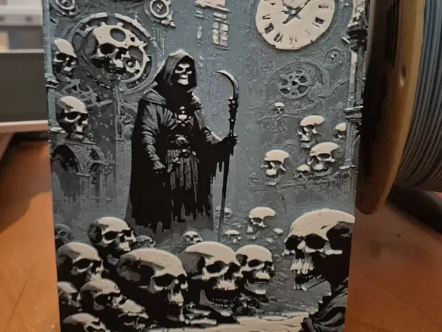 HueForge model: skull chamber hueforge by Buntsta