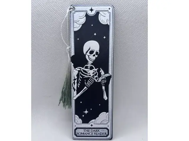 The dark romance reader bookmark