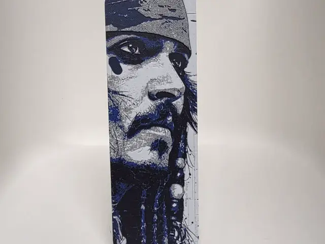 HueForge model: Captain Jack Sparrow by Morganja