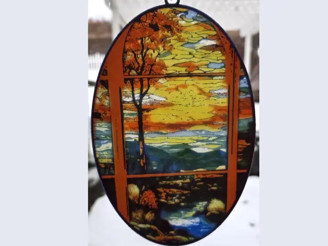 HueForge model: Landscape 1 in a Stained-glass Style by tlavedas