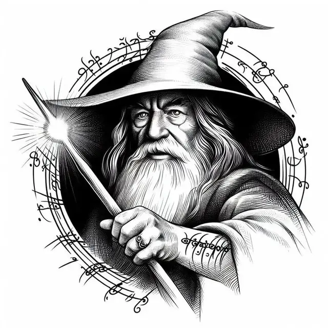 Gandalf hueforge