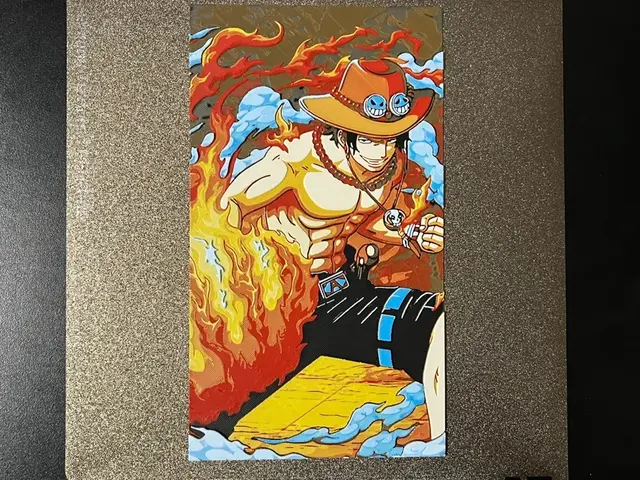 HueForge model: One Piece Ace Hueforge by FantasyZ