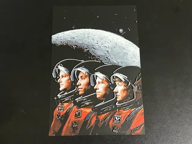 HueForge model: Artemis II astronauts Hueforge by FantasyZ