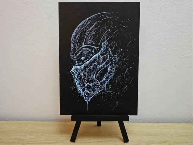 HueForge model: Sub-Zero Mortal Kombat Hueforge by Opao