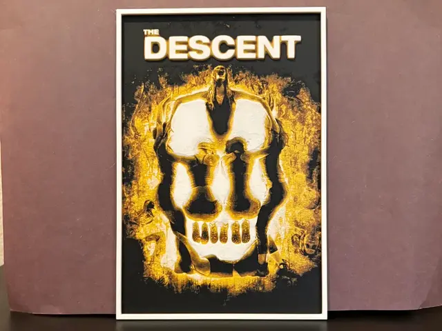 HueForge model: The Descent Hueforge by Estiv