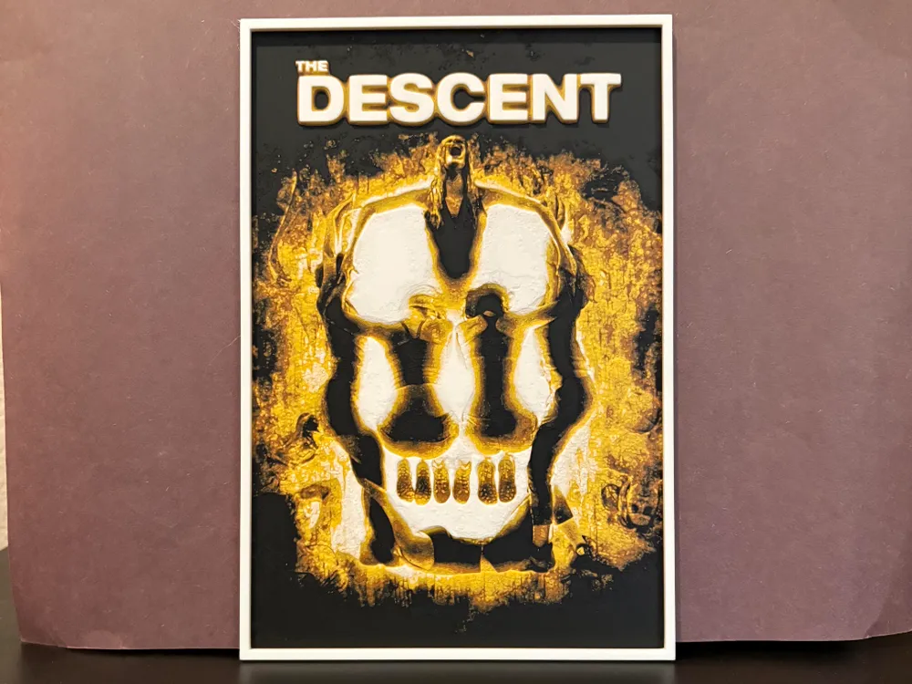 The Descent Hueforge by Estiv HueForge model: The Descent Hueforge by Estiv