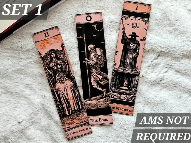 HueForge model: Tarot Bookmarks - (Set 1 Major Arcana) by C3D