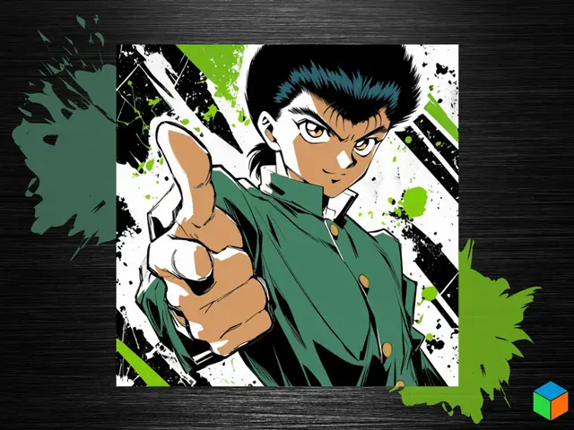 HueForge model: 💚✨ FREE DROP — YuYu Hakusho! ✨💚 by 3D Prints By Vic