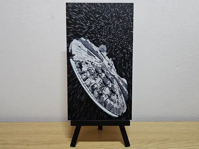 Millennium Falcon Star Wars Hueforge