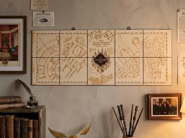 HueForge model: Marauder's Map XL - Harry Potter - HueForge by keko