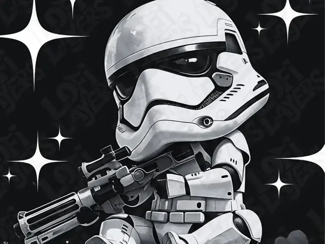 HueForge model: Chibi Stormtrooper Hueforge by LoFi Layers