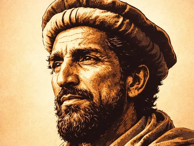 HueForge model: Hueforge Portrait Commander Massoud by Hueforge Maker