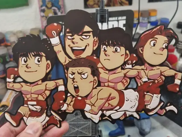 HueForge model: Hajime No Ippo Hueforge by Dakiren