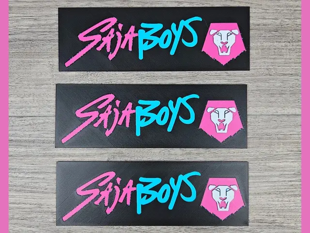 HueForge model: Saja Boys Bookmark by BusyKikiBee