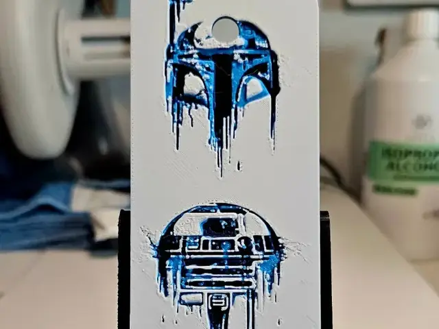 HueForge model: Star Wars bookmark 2 by Mano's 3d_Art