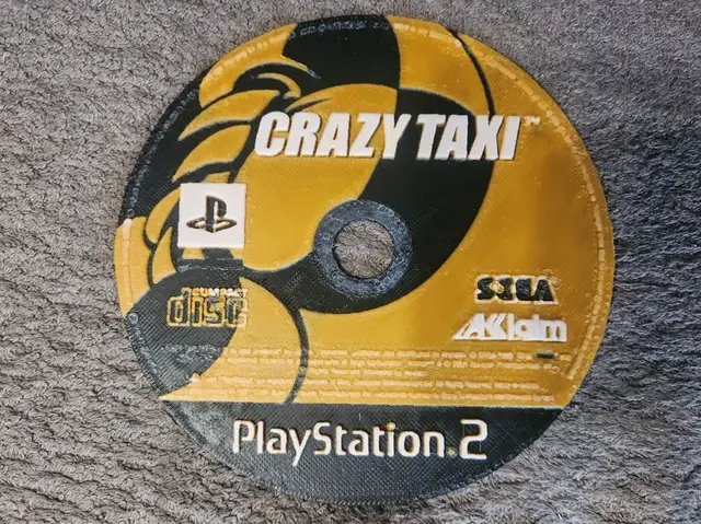 HueForge model: Crazy Taxi PS2 - HueForge by keko