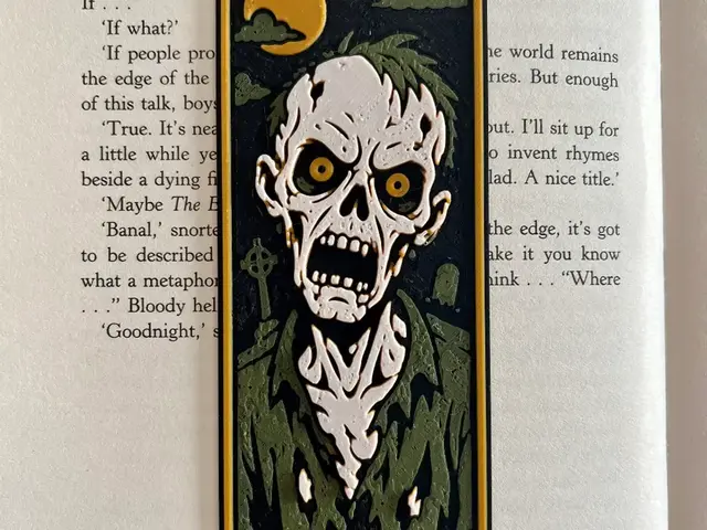 HueForge model: Zombie Bookmark by HexarHaus