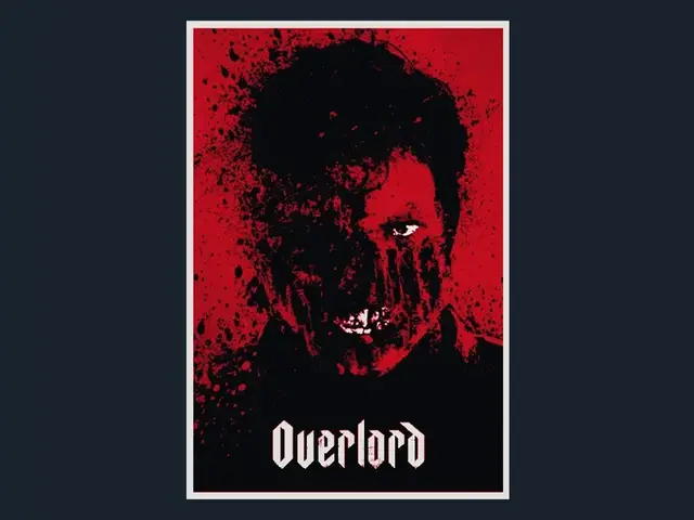 HueForge model: Overlord (Movie Poster - HueForge) by HugheCraft