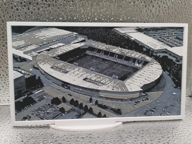 HueForge model: St Helens R.F.C.  St Helens Rugby Stadium hueforge by Borishotch Industries