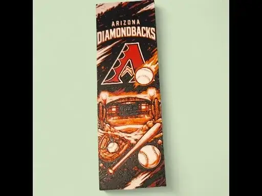 HueForge model: Diamonbacks MLB 50mm x 150mm Bookmark by MythicHue's