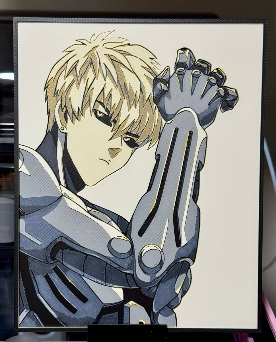 Genos by Strata Prints HueForge model: Genos by Strata Prints