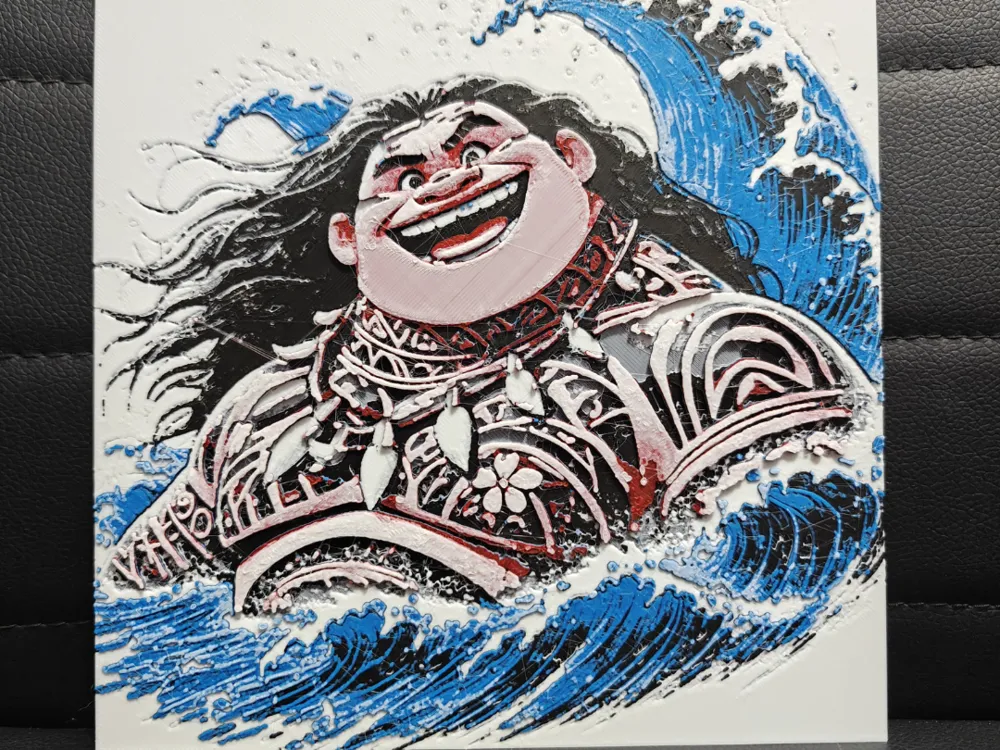 Maui by TheHueforgeLady HueForge model: Maui by TheHueforgeLady