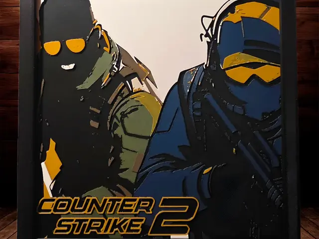 HueForge model: Counter Strike 2 by Side Quest Hues