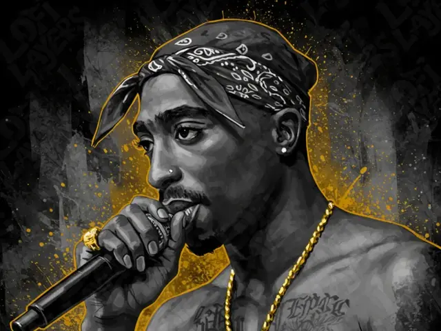 HueForge model: 2Pac Hueforge by LoFi Layers