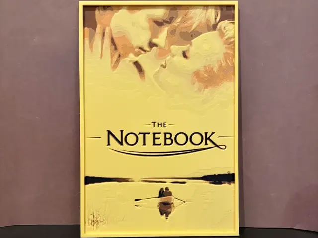 HueForge model: The Notebook Hueforge by Estiv