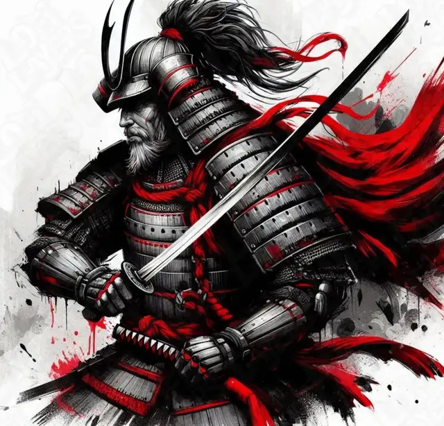 HueForge model: Samurai Hueforge by LoFi Layers