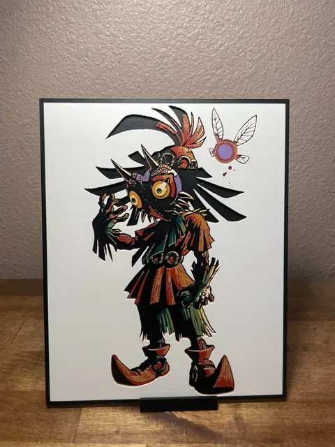 HueForge model: Majora's Mask by Cloudy Nostalgia