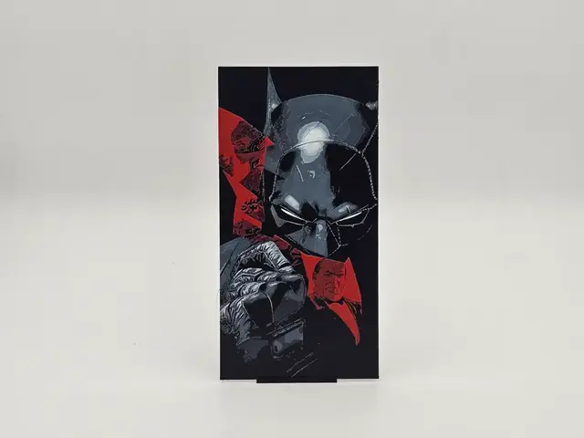 HueForge model: Batman with Batarang reflection Hueforge by Loki